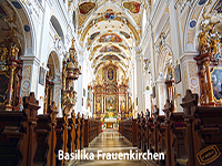 Basilika Frauenkirchen Innenraum