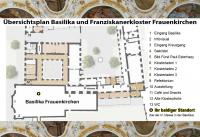 Übersichtsplan der Basilika und des Franziskanerklosters