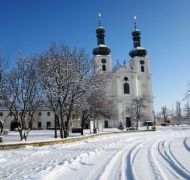 Basilika im Schnee, 9. Jänner 2017